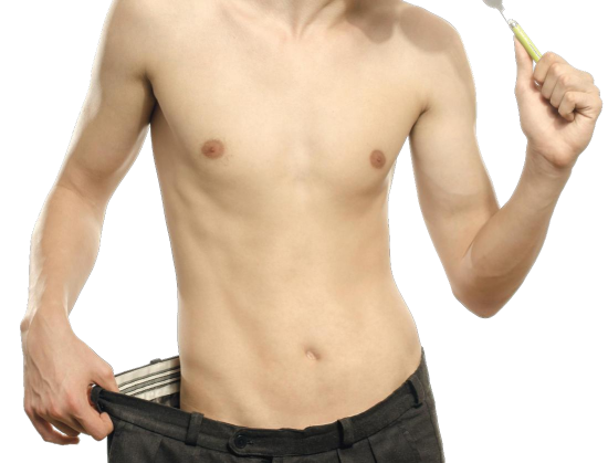 Lanky with nomuscletone